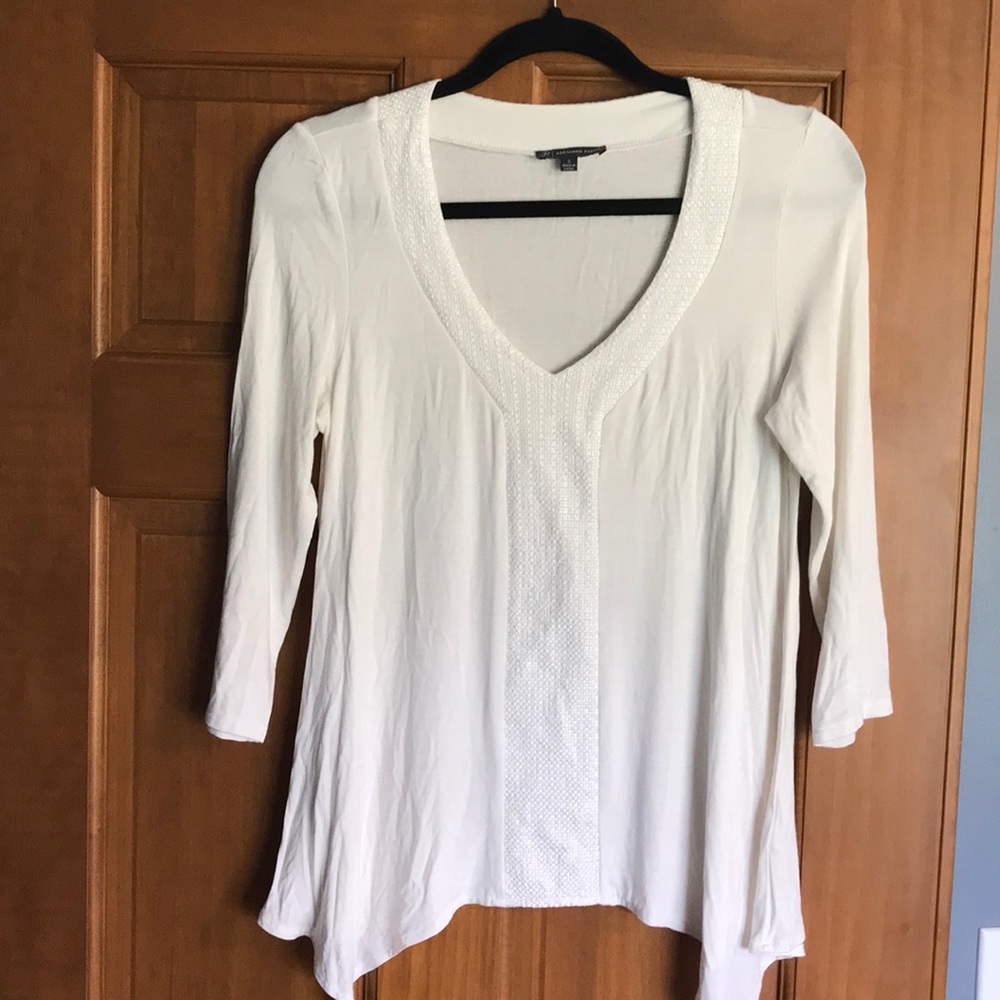 Cream blouse